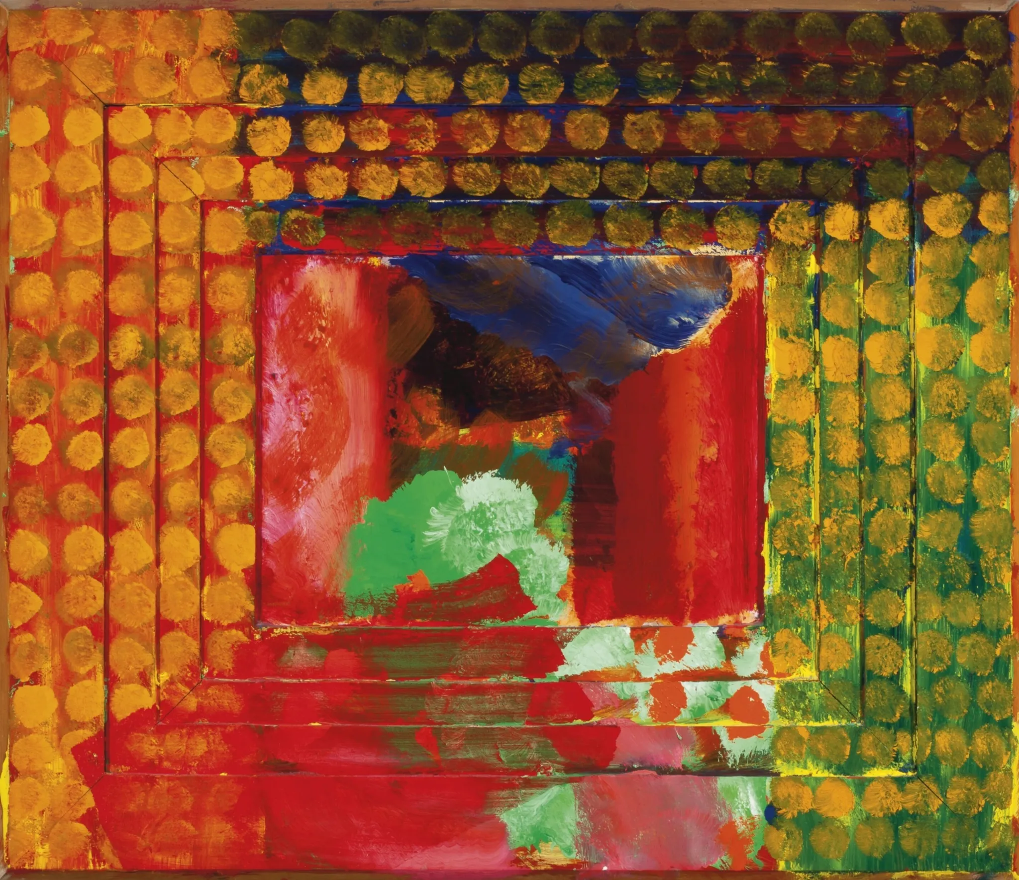 Portrait of the Artist (Howard Hodgkin, 1987, Private Collection)